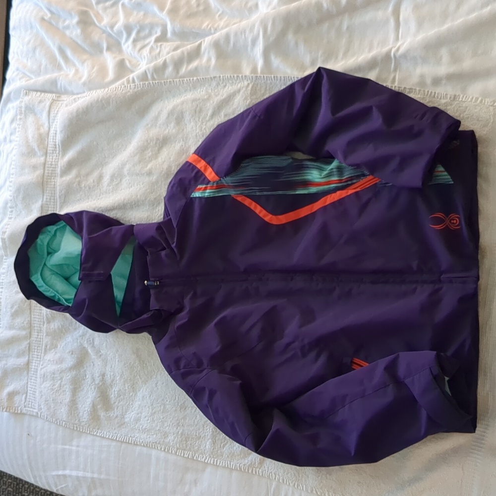 Spyder ski winter jacket for big girl